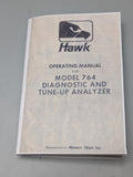 Hanson Hawk Automotive Analyzer-Tach-Dwell-Voltmeter Model 764 USA Made