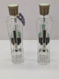 St. Germain Bottle 375mL w/Original caps & a Spritz recipe tag, pair of 2