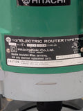 Hitachi - Japan ½” Electric Router Type Tr-12, 120V, 1,300W @ 22000 RPM
