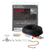 HEATIT Self-Regulating Water Pipe Heat Tape for Freeze Protection - 150' F*S