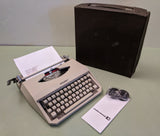 antares CAPRI ultraportable manual typewriter with case F*S
