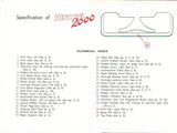 Hermes 2000 Manual Portable Typewriter owner's and user's manual PDF format