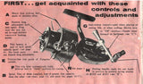 Garcia Mitchell 300/301 Spinning Reel owner's and user's manual PDF format