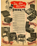 Thorens Acoustic Portable Gramophone record player c1939