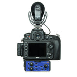 DXA-MICRO PRO, the missing link for connecting virtually any microphone to your camera.