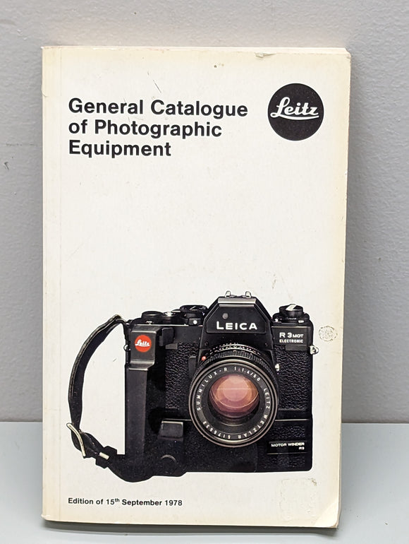Ernst Leitz General Catalogue of Photo Equipment, Sept 1978, 15th ed F*S