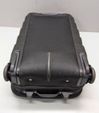 Antler British, 21-in. 2-wheel rolling Airlight Flight Case carry-on, black