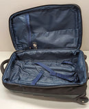 Antler British, 21-in. 2-wheel rolling Airlight Flight Case carry-on, black