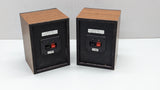 Realistic Minimus - 2.5  Gunstock Oak Mini Bookshelf Speakers