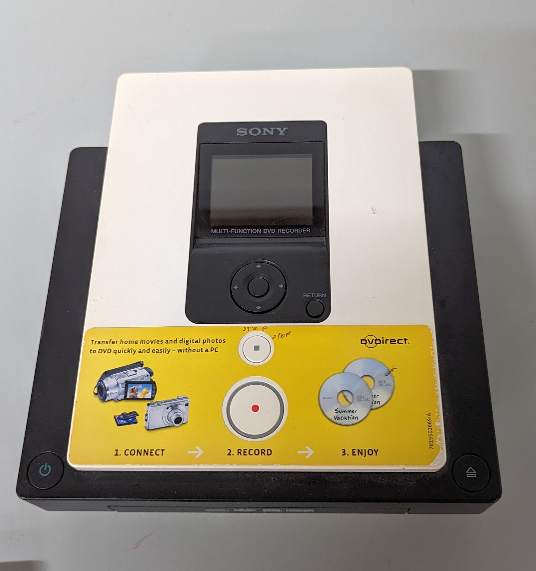 SONY DVDライター　VRD-MC3 Sony VRD-MC3 DVD Recorder – Portable DVD Burner with Hi-Fi