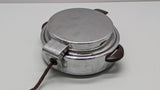 Toastmaster Model 2D2 Waffle Iron Art-deco, Chrome and Bakelite