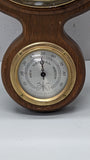 English Georgian Banjo Wheel Barometer/Thermometer/Hygrometer - AIRGUIDE