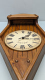 German Pinnacol Birdhouse Style Bulova Quartz Clock - 1970 F*S