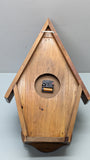 German Pinnacol Birdhouse Style Bulova Quartz Clock - 1970 F*S