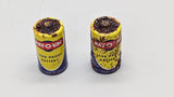 Two Ray-O-Vac Leak-Proof Batteries D Cell No. 2LP Vintage - Mid Century antique F*S