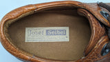 Josef Seibel Men's Box Toe Brown Leather Shoes Size 46 EU / 12 US/ 11 UK