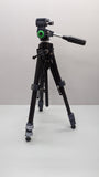 SLIK U212 Deluxe Universal Tripod Professional Black Finish EXCELLENT