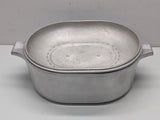 Vintage WagnerWare Sidney -0- Magnalite 8 quart Oval Roaster 4265 and cast trivet