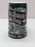 1974 HAMM'S Beer Salute Irish St. Patrick's Day Beer Stein 20oz (1/2 liter) F*S