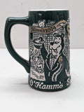 1974 HAMM'S Beer Salute Irish St. Patrick's Day Beer Stein 20oz (1/2 liter) F*S