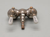 ~1920 WESTERN Nickel Plated Brass Tub Faucet, from the White House