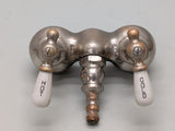 ~1920 WESTERN Nickel Plated Brass Tub Faucet, from the White House