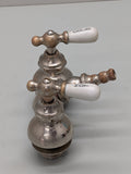 ~1920 WESTERN Nickel Plated Brass Tub Faucet, from the White House