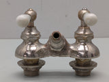 ~1920 WESTERN Nickel Plated Brass Tub Faucet, from the White House