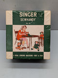 1954 Singer Sewhandy, young girl's sewing machine - Pristine, unused and complete