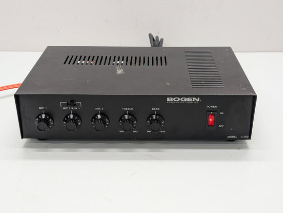 Bogen C35B 4x1 Mixer / PA Amplifier 35W