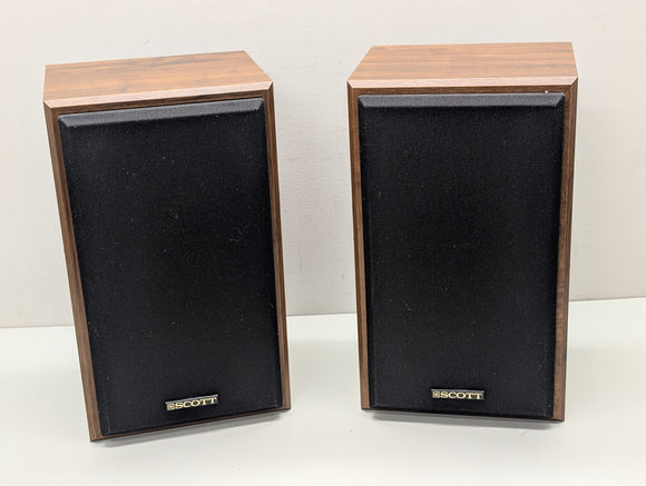 H H Scott Model 6.2a Reference Bookshelf Speakers - Made in USA