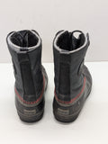 SOREL 1964 Premium Snow Boot Waterproof Insulated Black Red Mens US Size 10.5