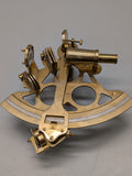 Nautical Brass Sextant Navigation Working Functional 5" telescope (Brass Finish)