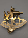 Nautical Brass Sextant Navigation Working Functional 5" telescope (Brass Finish)