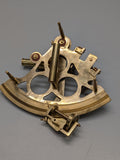 Nautical Brass Sextant Navigation Working Functional 5" telescope (Brass Finish)