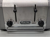 Viking Professional VT400 Series 4 Slice Toaster Stainless and Grey