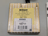 Nikonos/Nikon Close-up frames for III IV-A V, SB-103 Cable and gasket kits