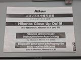 Nikonos/Nikon Close-up frames for III IV-A V, SB-103 Cable and gasket kits