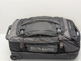 Eddie Bauer Expedition 26 Blk Nylon Rolling Hard Bottom Duffle Suitcase Luggage