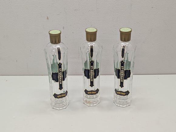 St. Germain Bottle 200mL w/Original caps, set of 3