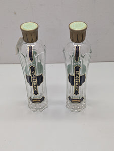 St. Germain Bottle 375mL w/Original caps & a Spritz recipe tag, pair of 2