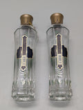 St. Germain Bottle 375mL w/Original caps & a Spritz recipe tag, pair of 2