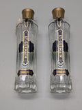 St. Germain Bottle 375mL w/Original caps & a Spritz recipe tag, pair of 2