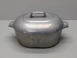 WagnerWare Sidney -0- Magnalite 8 quart Oval Roaster 4265-P  with cast trivet and lid