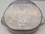 WagnerWare Sidney -0- Magnalite 8 quart Oval Roaster 4265-P  with cast trivet and lid