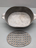 WagnerWare Sidney -0- Magnalite 8 quart Oval Roaster 4265-P  with cast trivet and lid