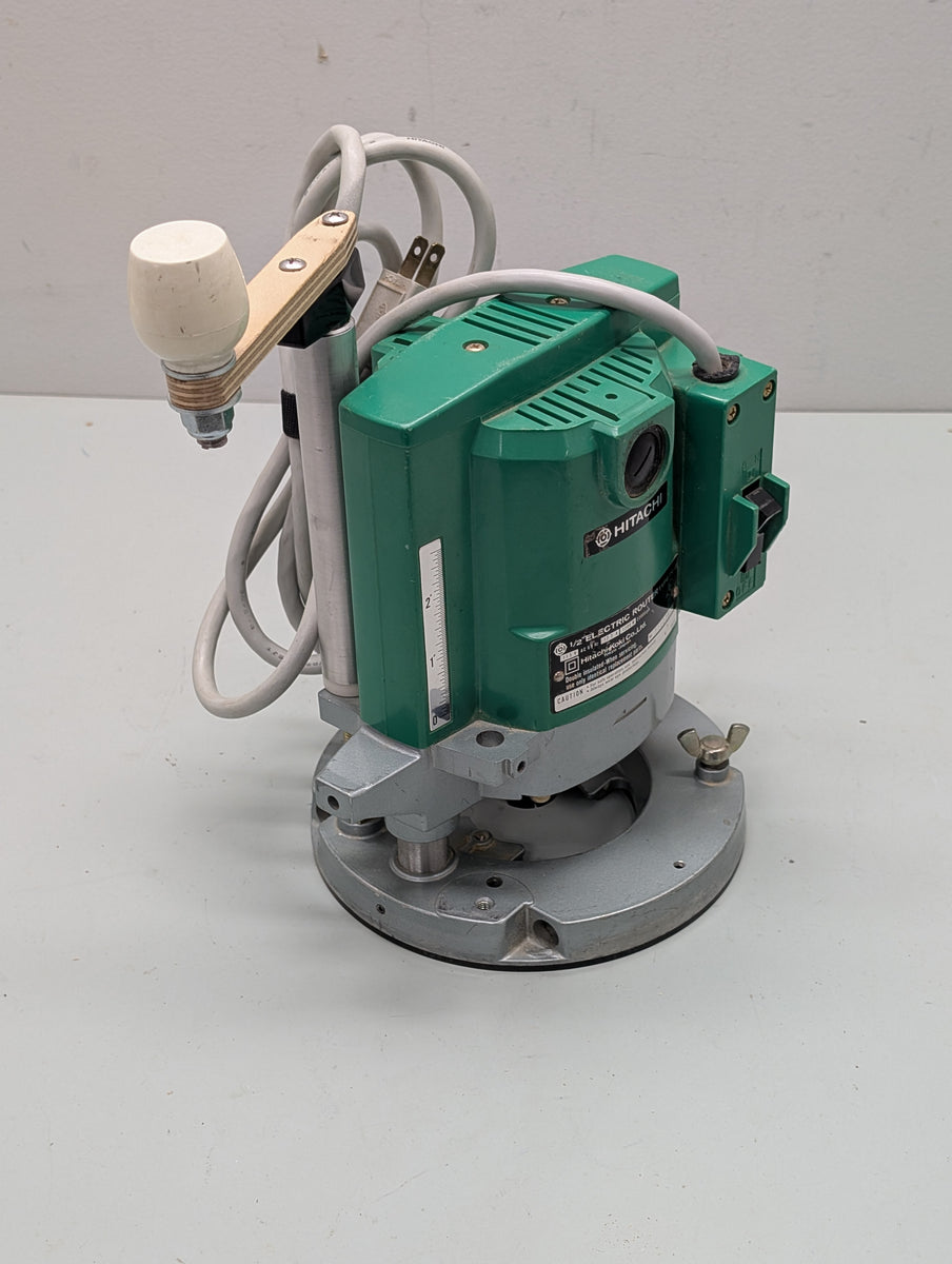 Hitachi - Japan ½” Electric Router Type Tr-12, 120V, 1,300W @ 22000 RP ...