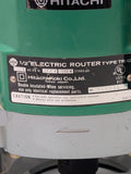 Hitachi - Japan ½” Electric Router Type Tr-12, 120V, 1,300W @ 22000 RPM