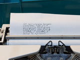 Cursive* Smith-Corona Corsair-Deluxe F*S