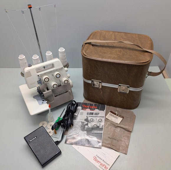 Bernina Bernette 334D Overlock Serger FRESHLY SERVICED - WORKING PERFECTLY